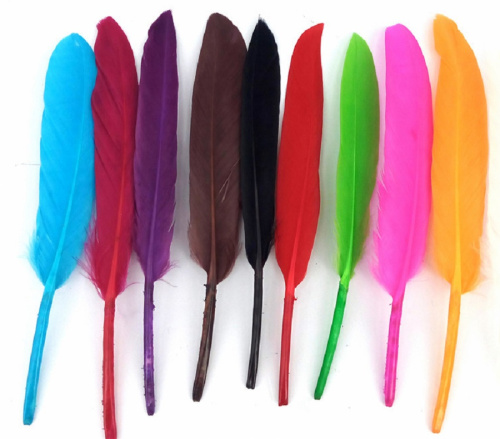 Перо утиное 7-15 см 10 шт фото 7