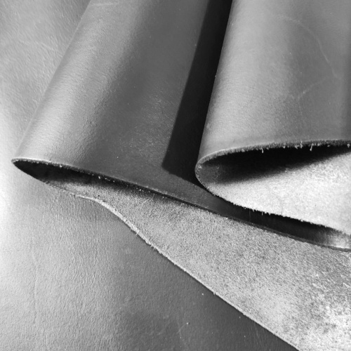 Кожа КРС 1,2 мм раст. дубл. Tempesti Черный фото 5