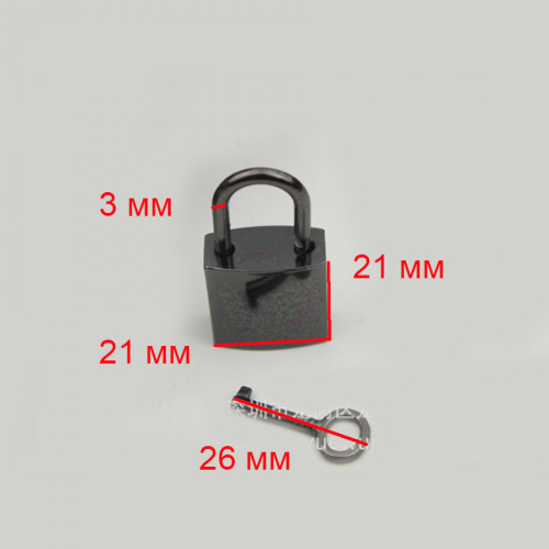 Комплект фурнитуры c замочком для сумок фото 3 Комплект фурнитуры c замочком для сумок фото 3