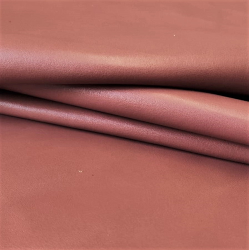 Кожа КРС 1,2 мм коричнево-лиловый Италия фото 4