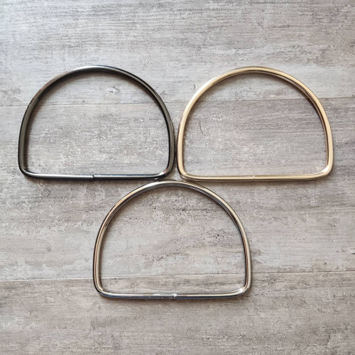 Ручки для сумки D-образные 12 см пара Ручки для сумки D-образные 12 см пара