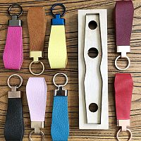 Штанцформы (вырубные штампы) для брелка  - купить для кожевенного хобби