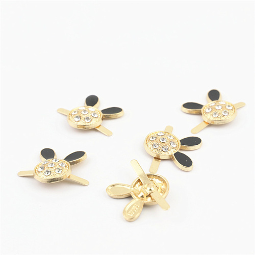 Зажим декоративный с ушками   HF ZP-155 - фото товара фото 2