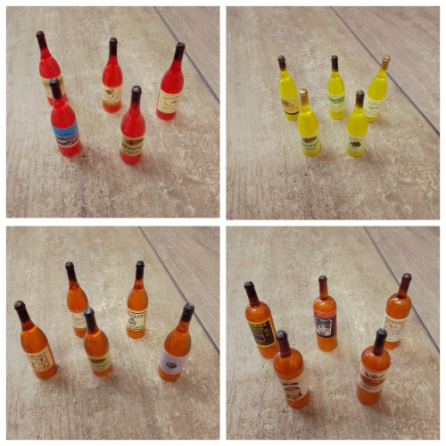 Набор бутылочек с вином Миниатюра 1:12 | Галерея фото | Pava.pro фото 4 Набор бутылочек с вином Миниатюра 1:12 SH D337/1 - фото товара фото 4