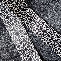 Лента ременная стропа 38 мм Черно-белая  - купить для кожевенного хобби