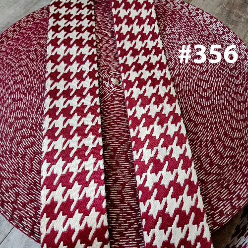 Лента ременная стропа 50 мм Жаккард Гусиная лапка фото 8