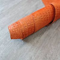 Кожа Кайман 1,2-1,4 мм Оранжевый