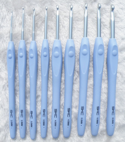 Крючки для вязания эргономичные SKC 2-6 мм Крючки для вязания эргономичные SKC 2-6 мм