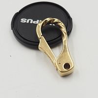 Карабин арт.02-40 Латунь витой  - купить для кожевенного хобби