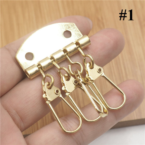 Заготовка для ключницы Латунь 3-5 карабинов фото 3