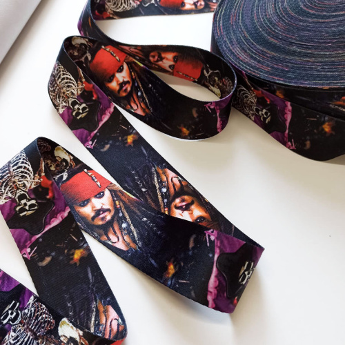 Лента ременная стропа 50 мм Джонни Депп п/э  L-JUN48 - фото товара фото 2