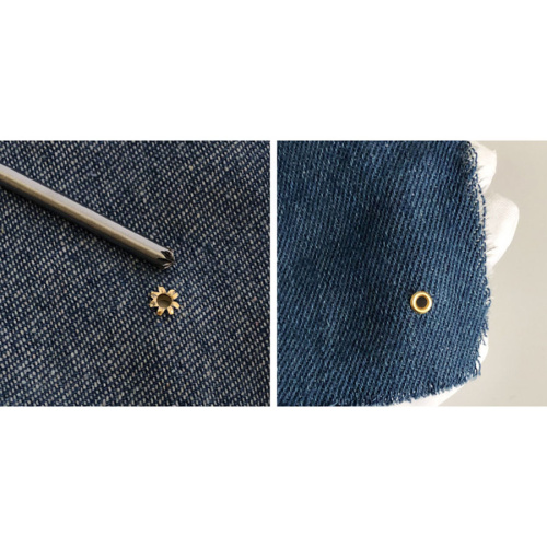 Мини Люверсы 1,5-2,5 мм сплав 10 шт. фото 3 Мини Люверсы 1,5-2,5 мм сплав 10 шт. фото 3