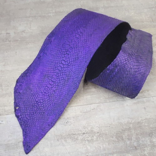 Кожа рыбы Лосось Перламутр фото 9