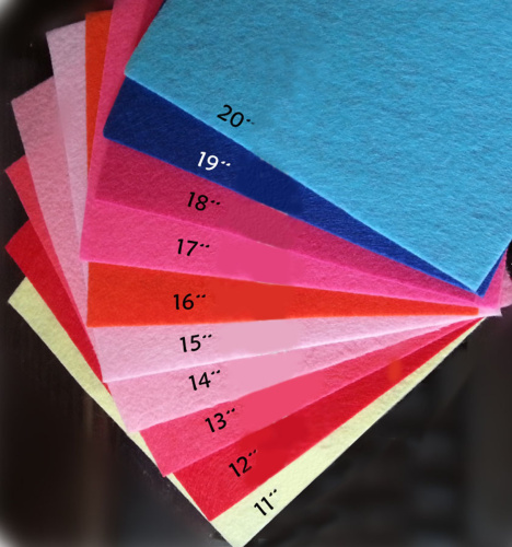 Фетр жесткий 1 мм 20х30 см фото 4 Фетр жесткий 1 мм 20х30 см фото 4