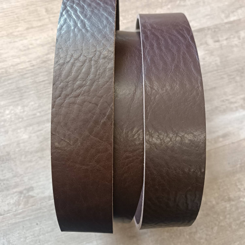 Заготовка для ремня раст. дубл. 39 мм/3.6 мм Темно Коричневый Etrusco  Etrusko39 - фото товара фото 3