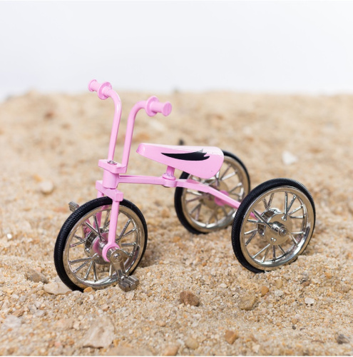 Велосипед трехколесный для кукол фото 3