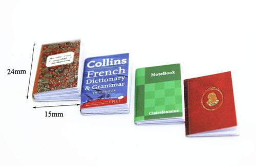 Книги бумажные Словари для кукольного дома  B128 - фото товара фото 6