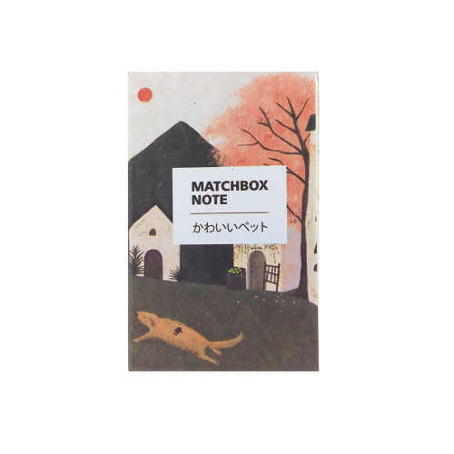 Блокнот Любимые животные спичечный коробок Миниатюра 1:6 фото 18