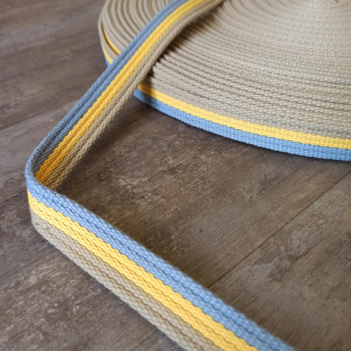 Лента ременная стропа 15-25 мм утолщенная хб фото 7