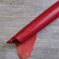Кожа козы (шевро) 1,2 мм Красный Италия