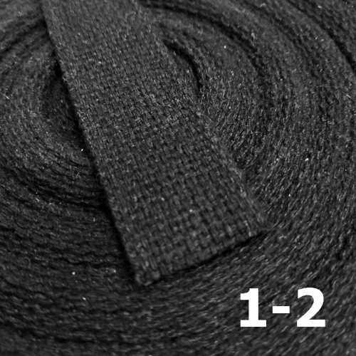 Лента ременная стропа 38 мм, х/б, толщ.1,5 мм фото 6