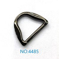 Рамка металлическая 25 мм арт. В588 черный глянец  - купить для кожевенного хобби