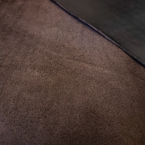 Кожа КРС 1,8-2,0 мм Фьюжен Тёмно-Коричневый фото 2