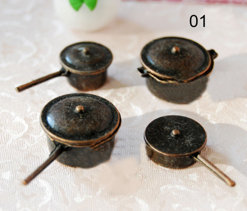 Наборы медной посуды для кукол фото 3