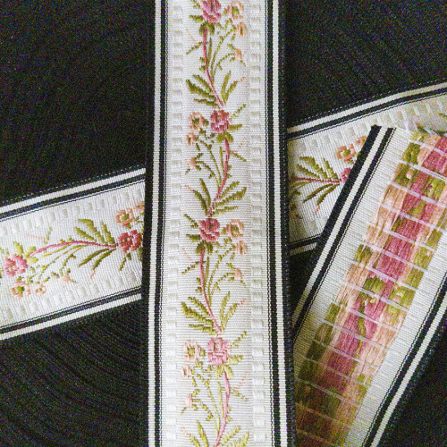 Лента текстильная 38 мм Вышивка Цветочки | Галерея фото | Pava.pro Лента текстильная 38 мм Вышивка Цветочки 3812-11 - фото товара