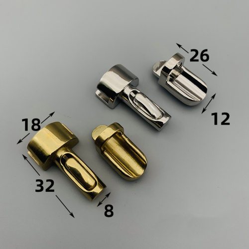 Застежка для сумки мини Латунь фото 4