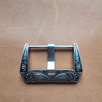 Пряжка бакля для ремешков 18-26 мм арт.106