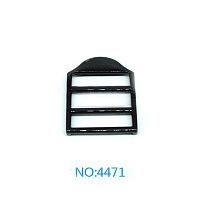 Пряжка-регулятор трехщелевая 25 мм арт. 4471  - купить для кожевенного хобби