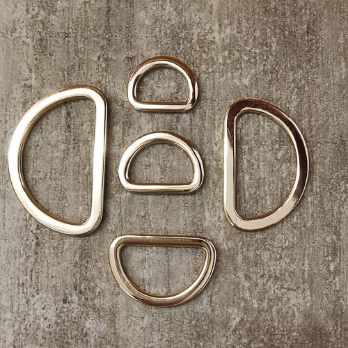 Полукольцо D-образное 16-38 мм плоское литое фото 11