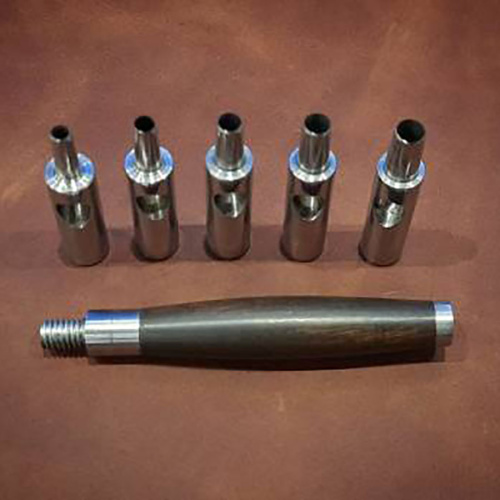 Пробойники-высечки для кожи 2-8 мм Набор, Россия  PR KR-5 - фото товара фото 4