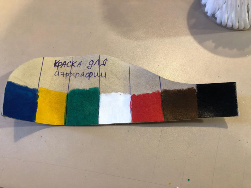 Краска для аэрографии и худож. росписи по коже 50 мл фото 2