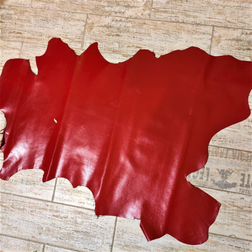 Кожа козы (шевро) 0,8-1,0 мм Красный Турция фото 2