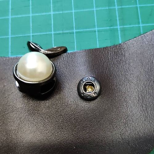 Застежка для сумки 18 мм Яблочко фото 2