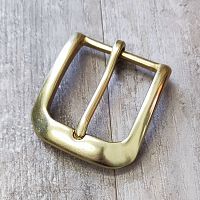 Пряжка 35 мм латунная 35L-659  - купить для кожевенного хобби