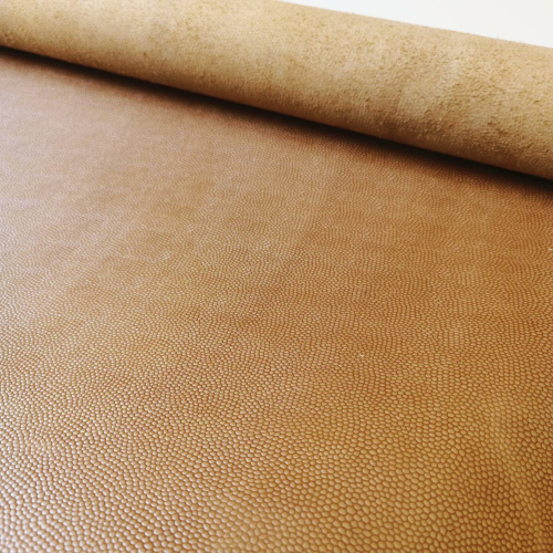 Кожа Шагрень 1,2-1,4 мм Рыжая фото 6