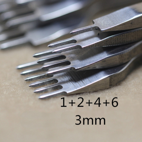 Пробойники строчные ромбовидные 3 мм 1-10 зубьев фото 4