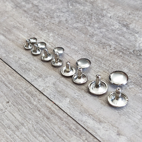 Хольнитены двухсторонние Серебро 10 шт. фото 4