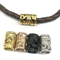 Бусина 4 мм для браслетов Сталь B24