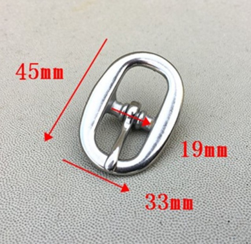 Уценка! Пряжка 14-34 мм стальная арт. W056 фото 3