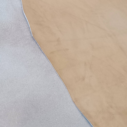 Кожа Пола 1,6-1,8 мм растит. дубл. Натуральный Италия фото 8