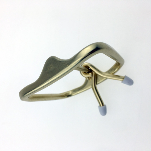 Пряжка 60 мм латунная с перекладиной L-62  PR 60L 62 - фото товара фото 3