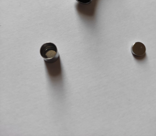 Застежка 8 мм магнитный Череп Сталь  BR-KZ05 - фото товара фото 6