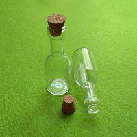 Бутылочки для вина с пробкой для кукол Стекло  - купить для кожевенного хобби