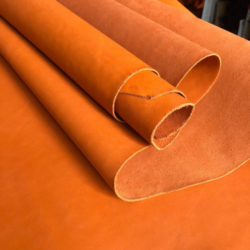 Кожа Вороток краст 2,1-2,5 мм Оранжевый