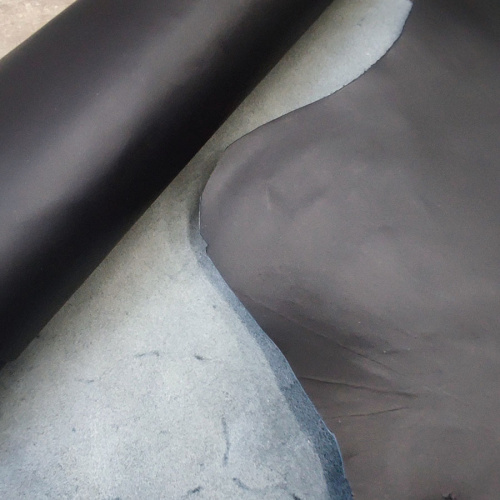 Кожа Пола 1,2 мм растит. дубл. PONTE WAX Черный фото 2