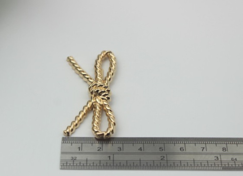 Зажим декоративный Плетеный бантик фото 7